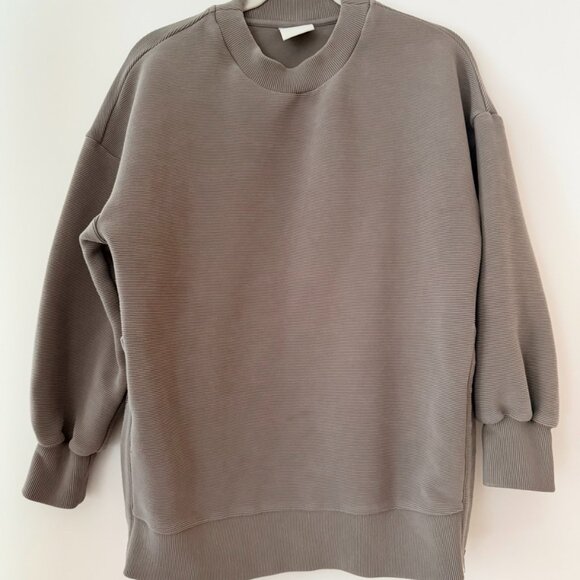 Varley Mae Boyfriend Sweat, Charcoal Grey, Size XS - Picture 1 of 6